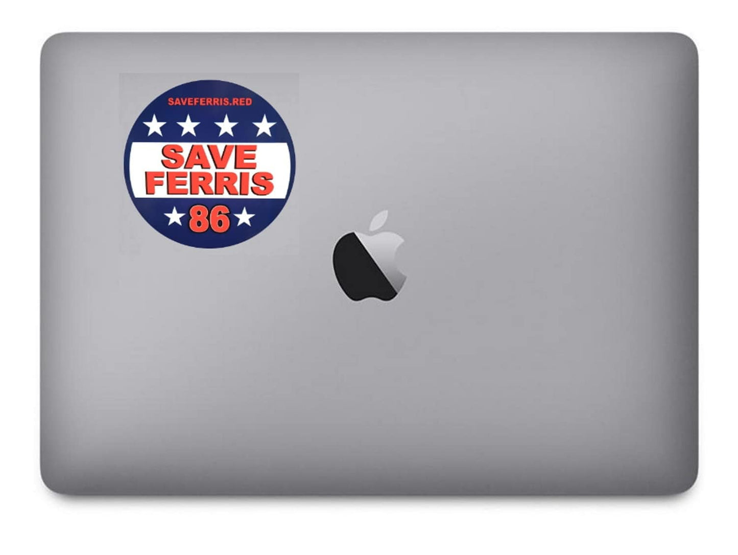 Save Ferris Bumper Stickers USA-Made - 4" Round, 3 Pack